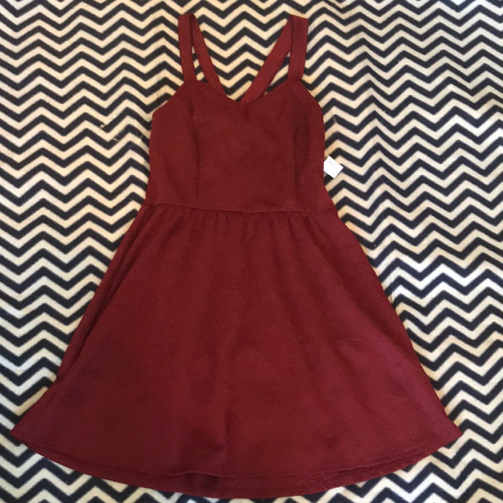 NWT Maroon Dress